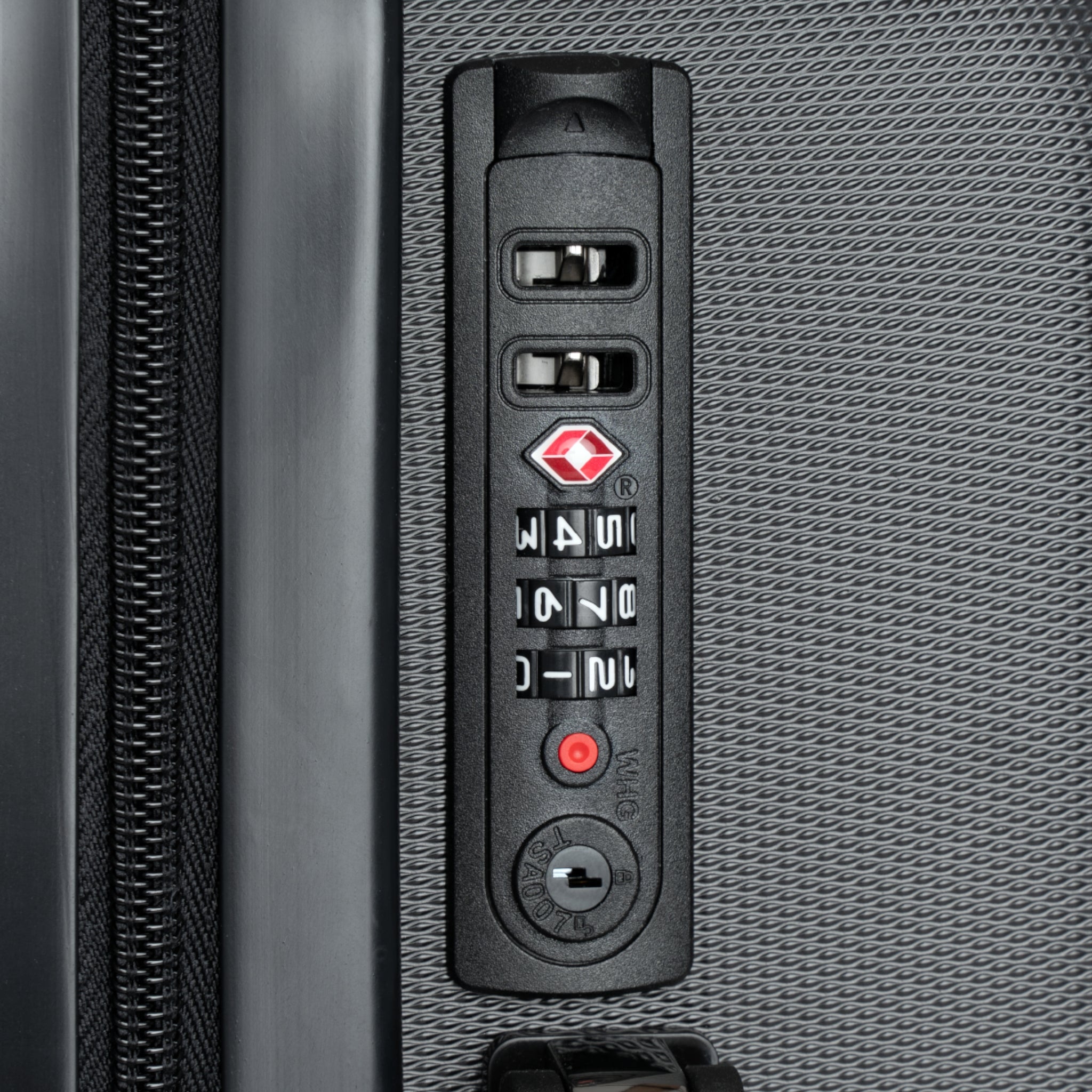 TMC Black Luxury Suitcase