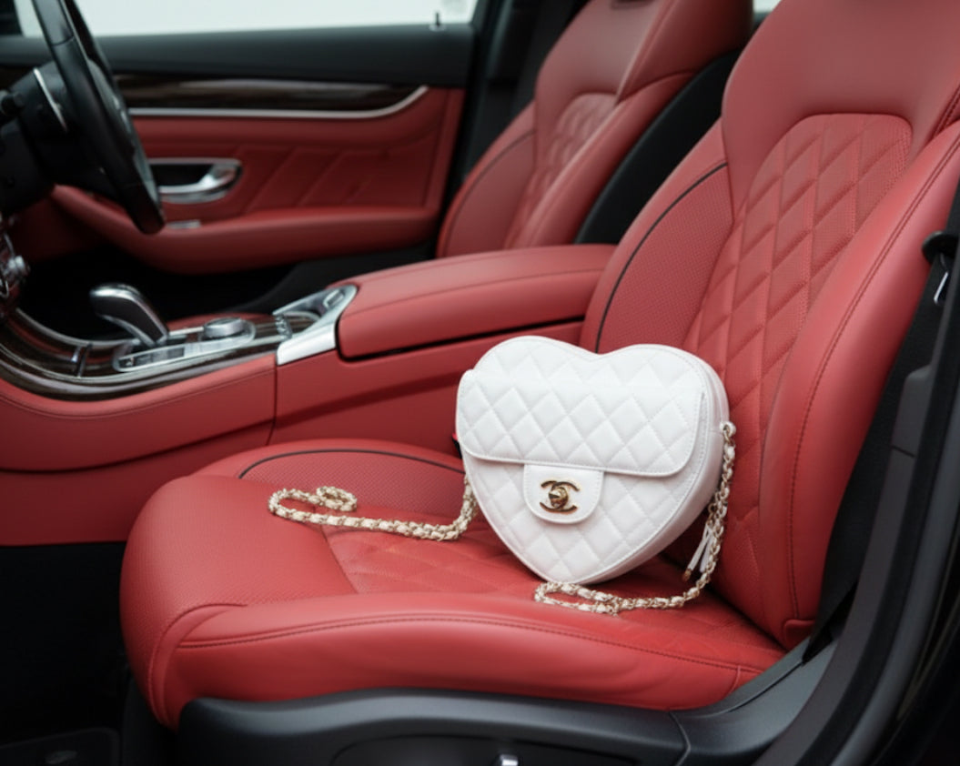 Shaped shoulder bags