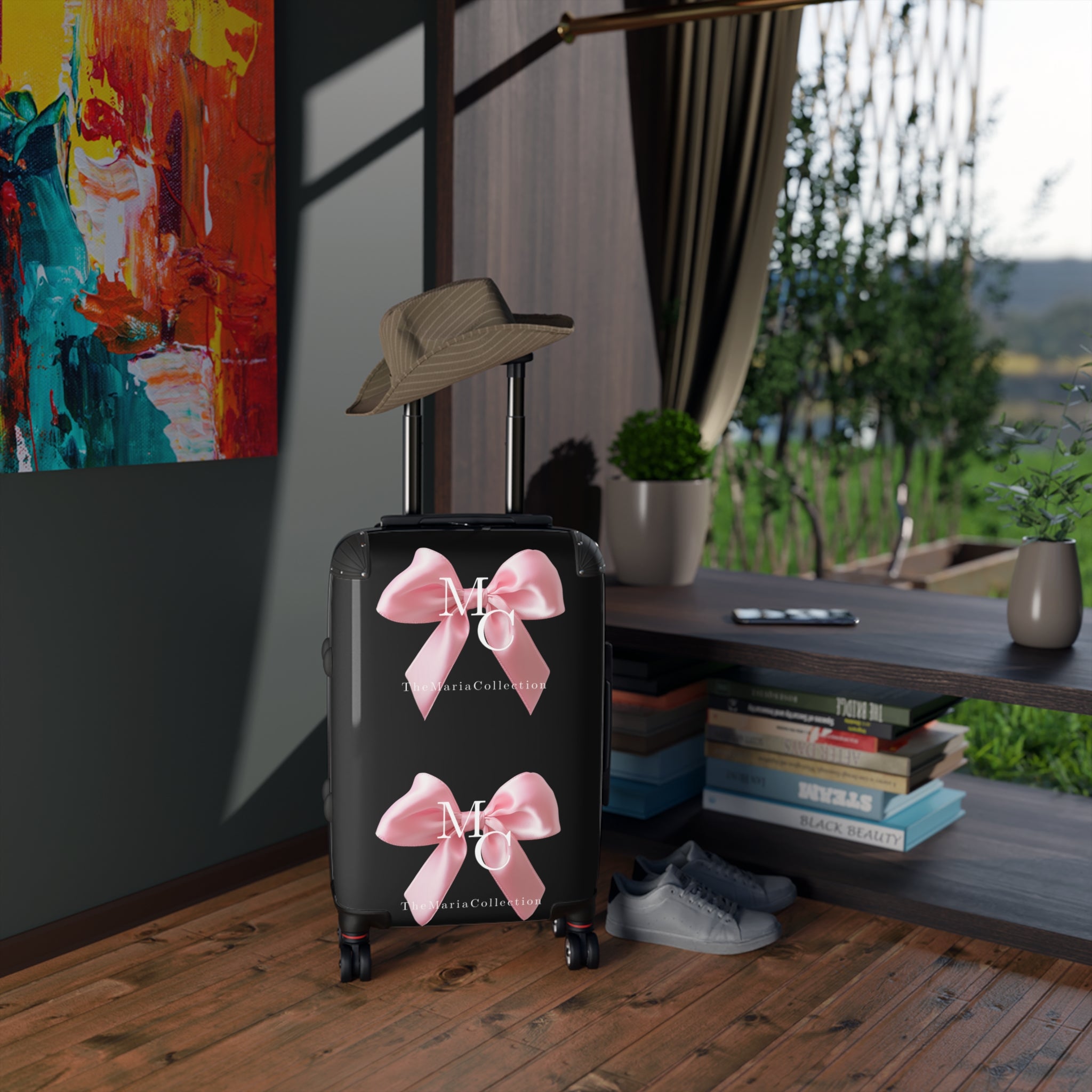 TMC Black Luxury Suitcase
