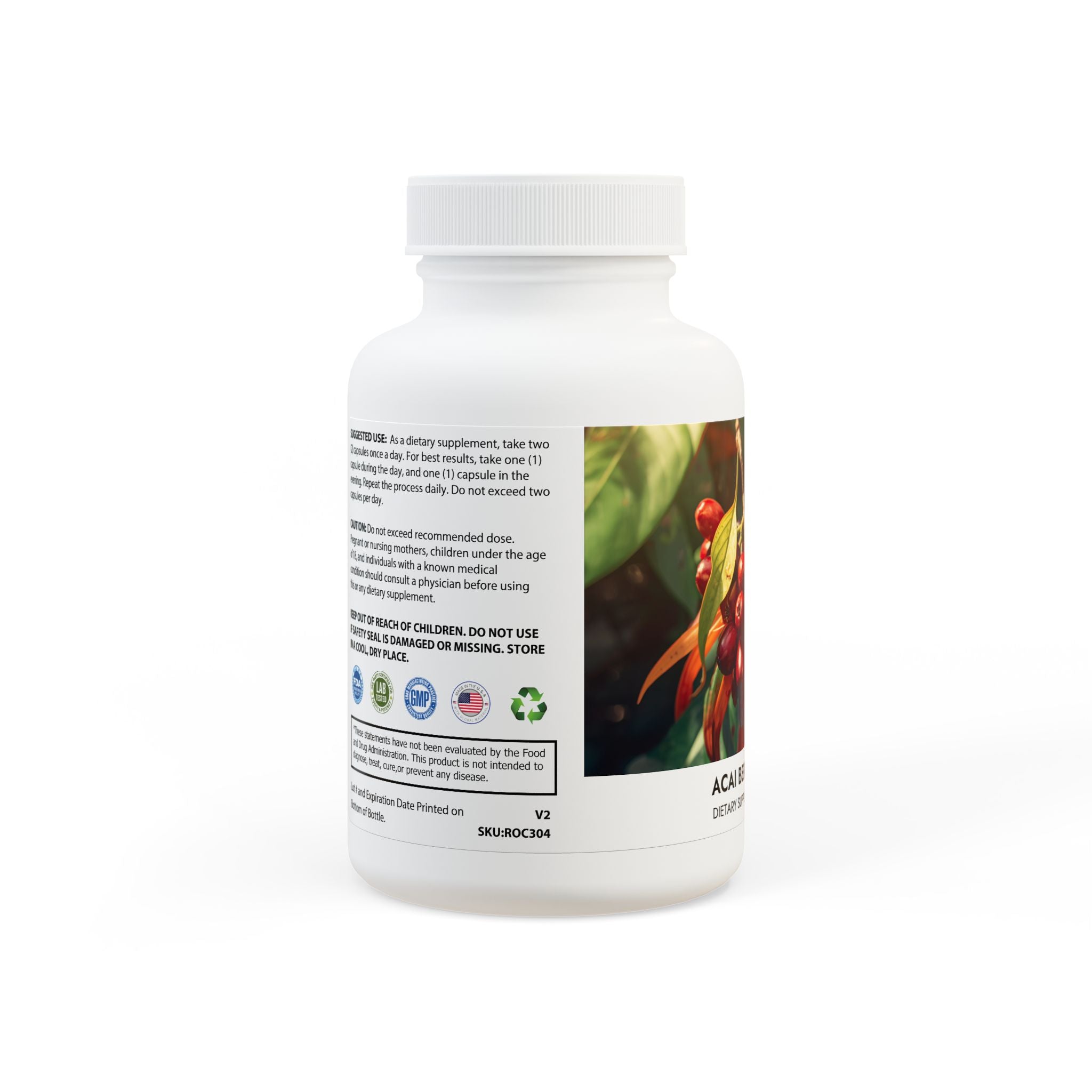 Acai Berry Complex Supplement (60 Capsules)
