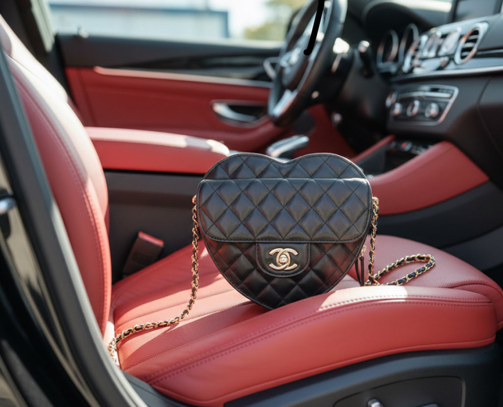 Shaped shoulder bags