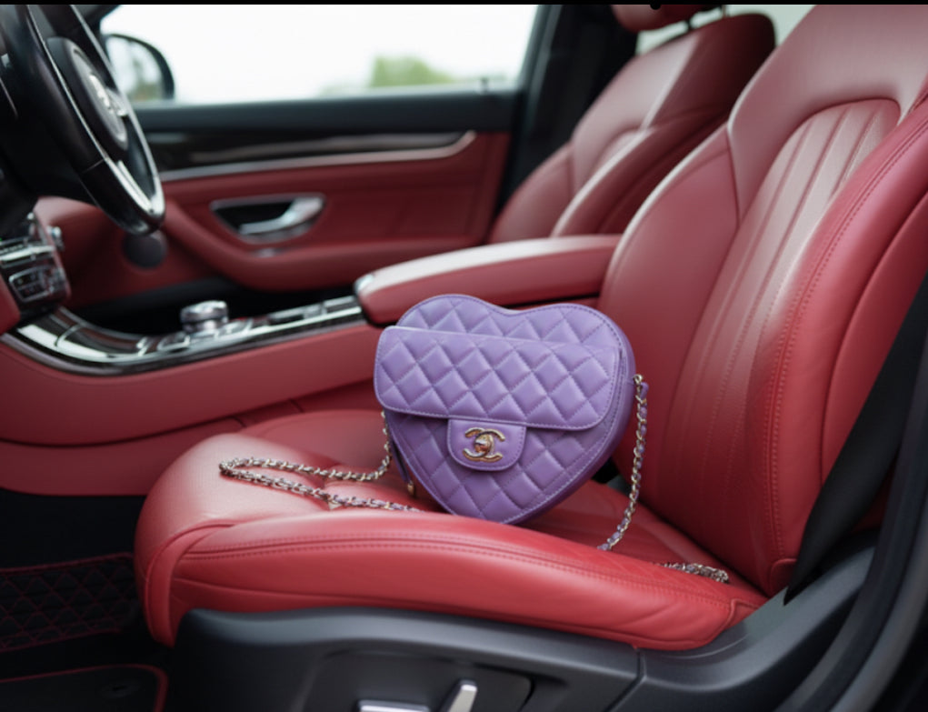 Shaped shoulder bags
