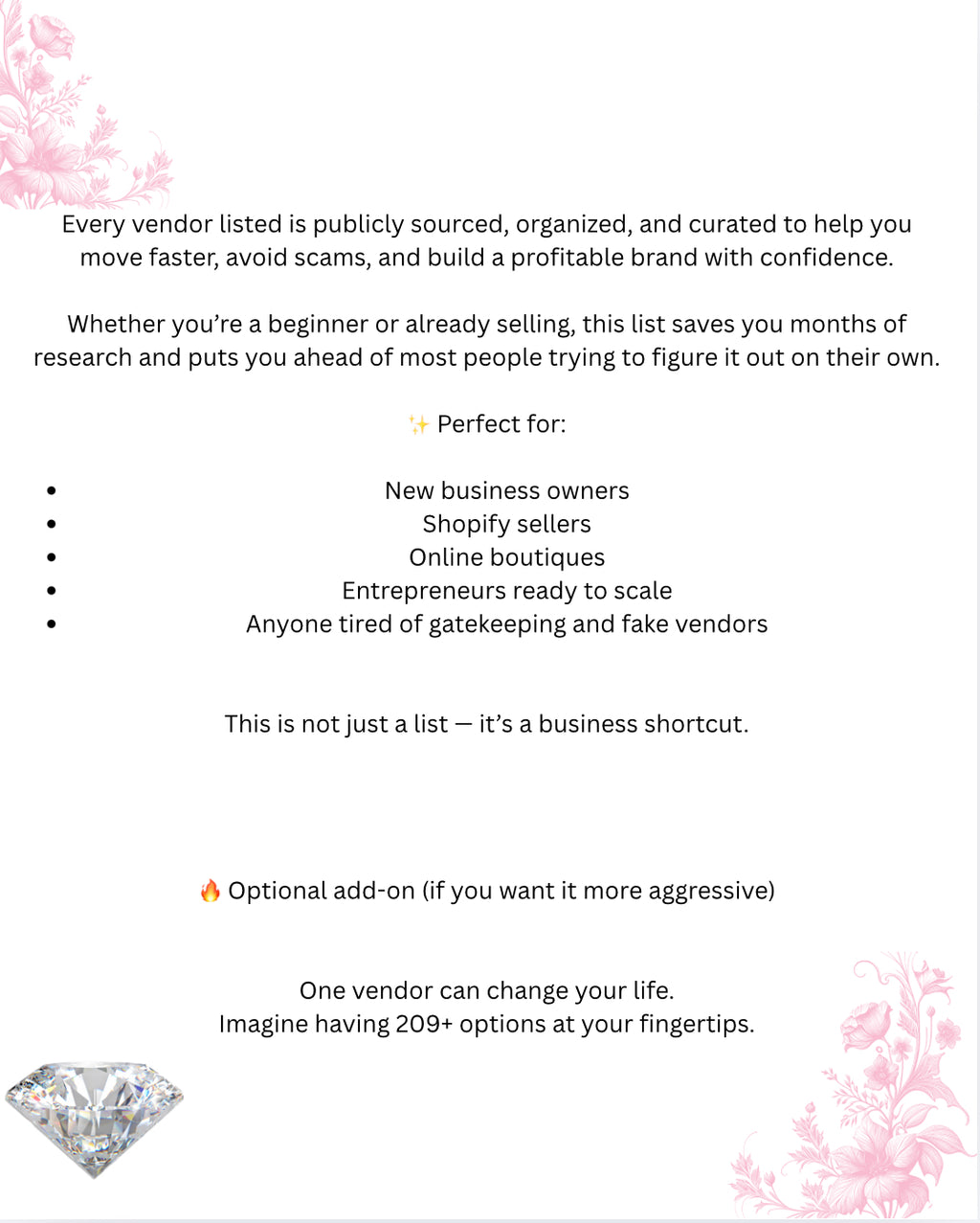 TMC Ultimate Vendors List