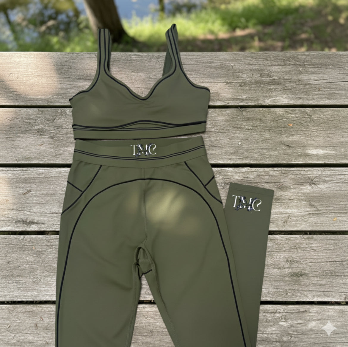 Tmc Yoga bras and pants sets