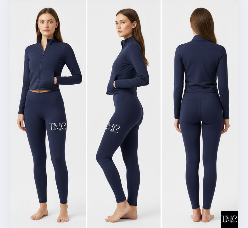 TMC yoga crop top mini & pants set