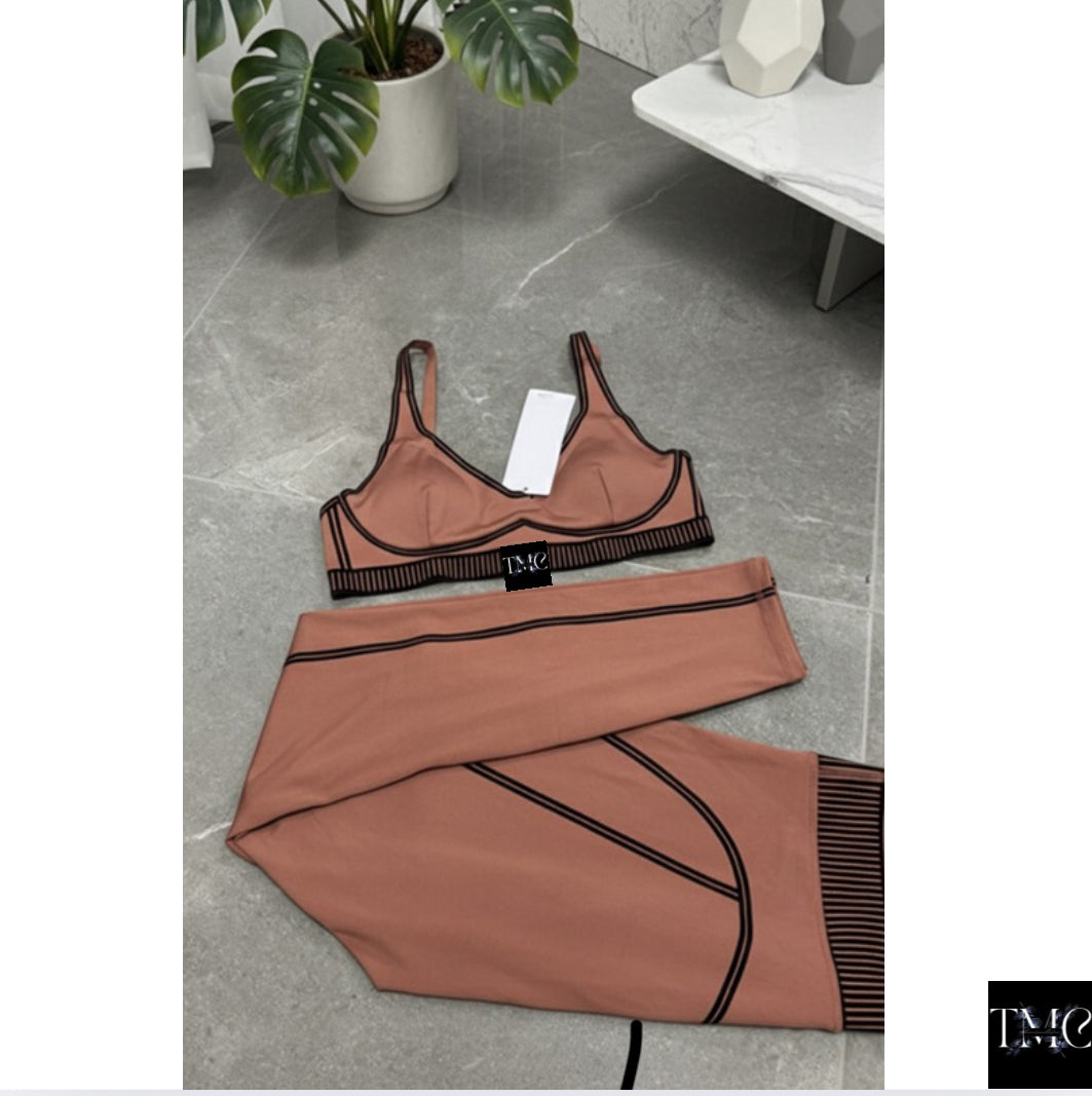Tmc Yoga bras and pants sets