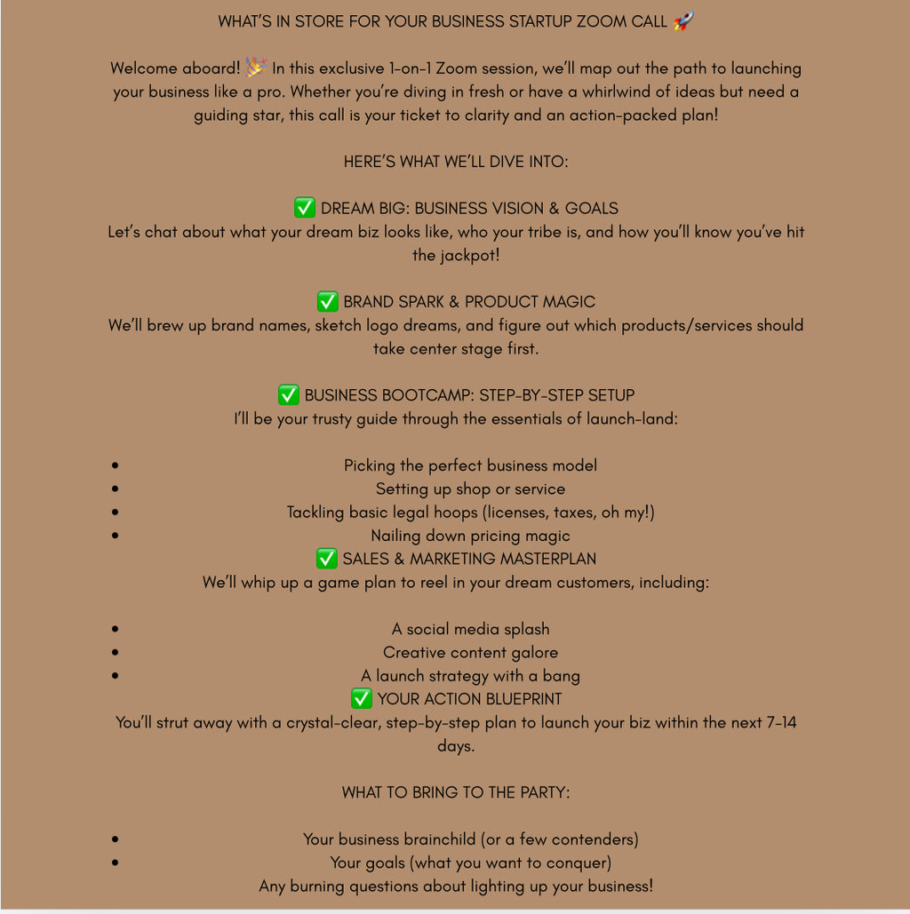 Start Your Business Today!